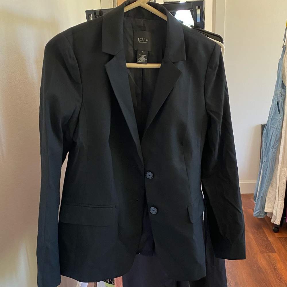 Jcrew black blazer